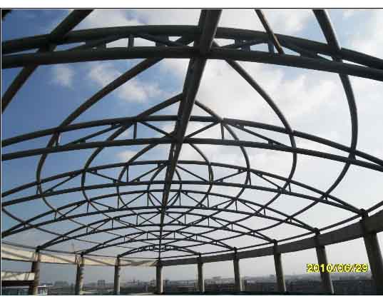 西昌中煤朔州宾馆管桁架工程